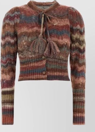 Vivienne Westwood floral knit cardigan