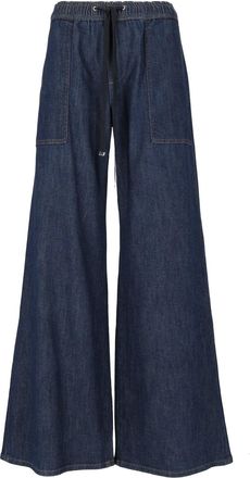 7 For All Mankind Halona Utility Pull On Wide-Leg Jeans