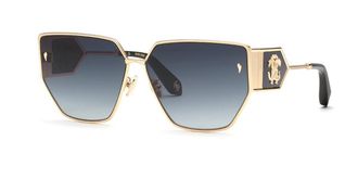Roberto Cavalli SRC092 300F Mens Sunglasses Gold Size 64