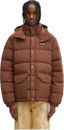 Columbia Wallowa Down Hooded Jacket - Heren - Ski Jassen - Bruin - XL - Fitness
