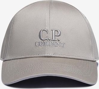 C.P. Company Gabardine-Baseballkappe mit C.P.-Logostickerei
