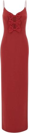 Rebecca Vallance Precious Gown - Dames - Casual kleedjes - Rood - 2XS - Polyester - Kleedjes