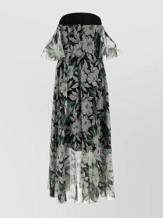 Loewe printed silk maxi dress