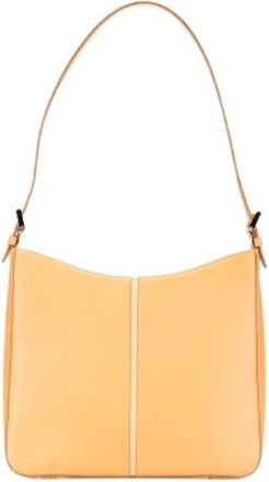 Burberry Pre-owned Shoulder Bags, female, Beige, Size: ONE SIZE Pre-owned Leather Shoulder Bag