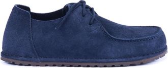 Birkenstock Schoenen, Heren, Blauw, 43 EU, Leer, Utti Veterlaars Regular Fit