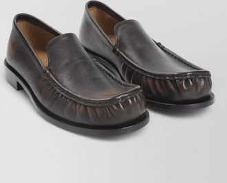 Dries Van Noten calf leather loafers