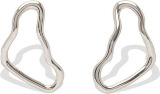Rachel Gilbert Jupiter sculpted earrings - women - Silver Plated Metal - One Size