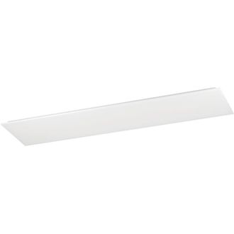 Loops Sleek Modern White Ceiling Light Fixture for Indoor Home Spaces