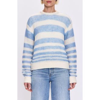 Pistola Denim Moa Stripe Sweater in Blue Gradient Stripe at Nordstrom, Size X-Large