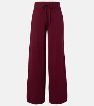 Lisa Yang Sofi cashmere wide-leg pants