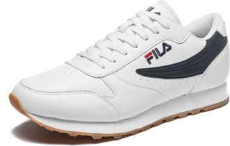 Fila Sneaker FILA Orbit Low M, Herren, Gr. 41, blau (wei&szlig;, navy), Synthetik, Schuhe Sneaker