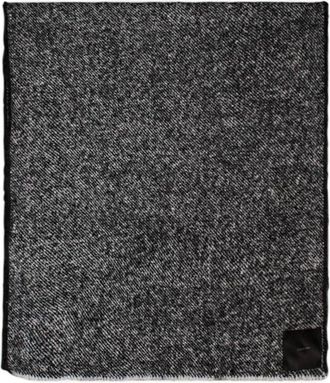 Calvin Klein Home, Dames, Grijs, ONE Size, Wol, Elegant Concrete Blanket Sjaal