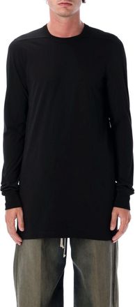 Rick Owens Black Full Sleeves Solid T-Shirt