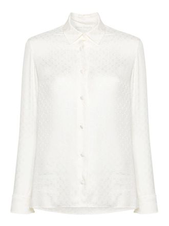 Palm Angels Monogram jacquard shirt