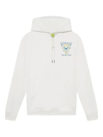 Casablanca LArche de Tennis hoodie - Wit