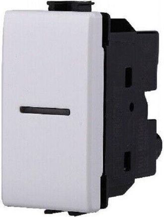 Trade Shop Trade Shop - Serie Bticino Frutti Matix Compatibile Presa Schuko Lan Pulsante Deviatore Usb