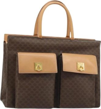 Celine Pre-owned Handbags, female, Brown, Size: ONE SIZE Pre-owned Vintage Hand Bag