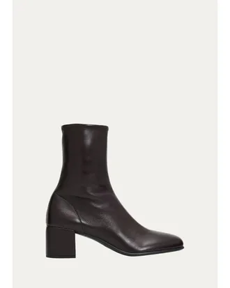 Prada 55mm Nappa Leather Ankle Boots