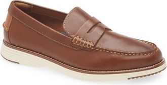Johnston & Murphy Upton Penny Loafer in Tan Full Grain at Nordstrom, Size 11.5