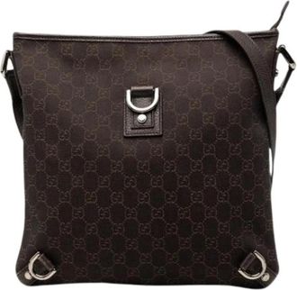 Gucci Pre-owned Crossbody Bag - Dames - Vintage Schoudertas - Bruin - ONE Size - Vintage