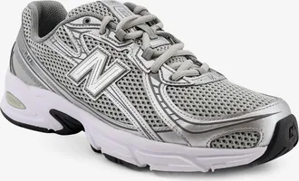 New Balance Unisex Sneakers 740 Grey Nylon-Rubber Trainers Nylon/rubber