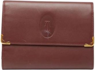 Cartier Pre-owned Wallets, female, Red, Size: ONE SIZE Pre-owned Wallet