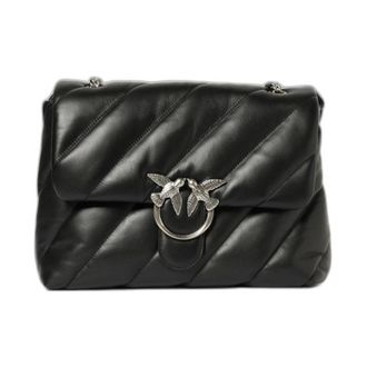 Pinko Love Puff Borsa a Spalla Trapuntata - - Bags - Donna - Nero - ONE SIZE