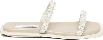 Steve Madden Womens Sinne Owt Sandals - White - Size UK 3