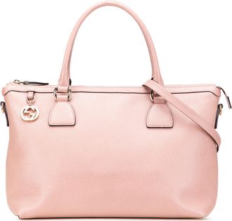 Gucci Pre-owned Womens Soho Top Handle Leather Bag - Pink - One Size