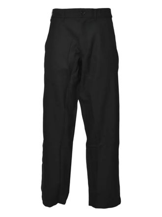 Comme Des Gar&ccedil;ons button trousers - men - Fabric - M - Black