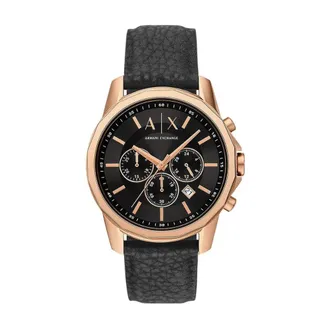 A|X Armani Exchange Accessoires, Heren, Zwart, ONE Size, Watches