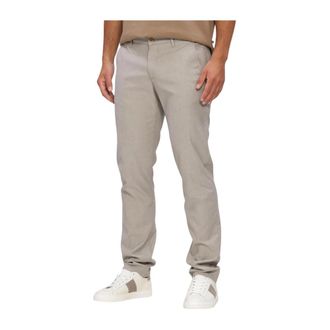 Alberto Alberto - Lou-J Chino - Heren - Broeken - Beige - Maat: W32 L32 Katoen