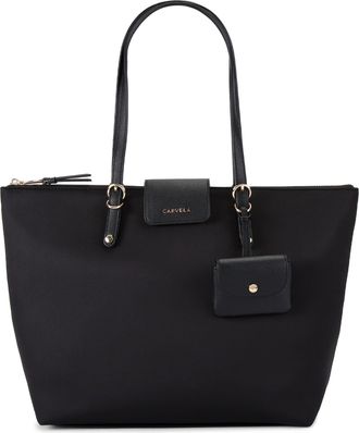 Carvela Womens Nylon Tote Bag - Black - One Size
