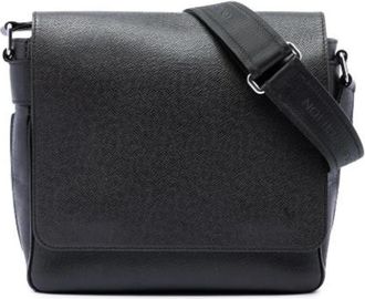 Louis Vuitton Pre-owned Roman MM - Dames - Vintage Schoudertas - Zwart - ONE Size - Leer - Vintage