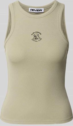 Review Tanktop mit Rundhalsausschnitt in Schilf, Gr&ouml;&szlig;e XL