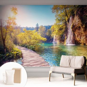Tulup Carta Da Parati - Murale Alla Moda Decorazione - Camera Da Letto - Con Colla Gratuita Paesaggio Naturale 312x219 Cm