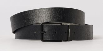 A|X Armani Exchange Cintura classica reversibile con logo all-over Armani Exchange