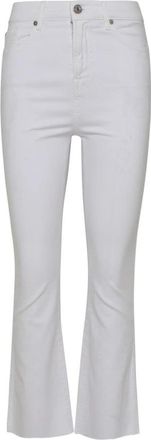 7 For All Mankind Flared Jeans - Dames - Flared Jeans - Wit - W27 - Katoen - Jeans