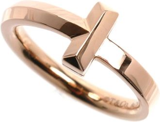 Tiffany & Co. Pink Gold (18K) Band Ring (Pre-Owned)