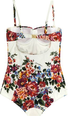 Dolce & Gabbana Re-Edition 2000 One-Piece Swimsuit - White