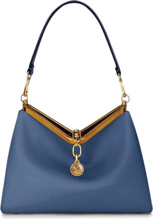 Etro medium Vela shoulder bag - women - Calf Leather/Calf Leather - OS - Blue