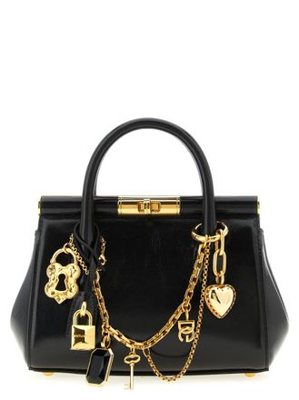 Dolce & Gabbana Black Marlene Mini Satchel
