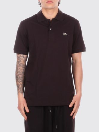 Lacoste Polo in cotone con logo Lacoste