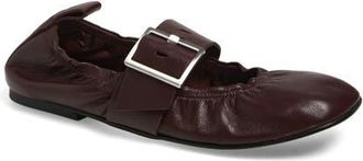 Alohas Sarea Mary Jane Ballet Flat in Burgundy at Nordstrom, Size 37