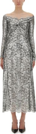 Paco Rabanne Long Lace Dress-Donna