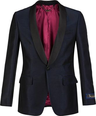 Billionaire Boys Club Avondjasje met &eacute;&eacute;n knoop - Heren - Blazers - Zwart - L - Wol - Jassen