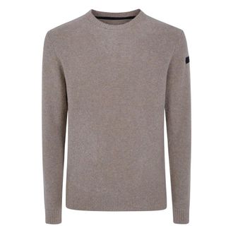 Roberto Ricci Design Jersey Redondo Boucl&eacute; - Knitwear - Hombre - Beige - XL