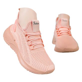 Generic Womens Slip on Walking Shoes Comfort Lightweight Breathable Sock Shoes Womens Lace Up Non-Slip Mesh Casual Sneaker Fashion Workout Athletic Hiking Ten