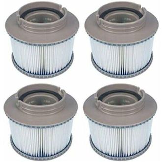 OEM Juego De 4 Filtros De Repuesto Para Mspa Fd2089, Cartucho De Filtro Para Bomba, Apto Para Todos Los Spas Mspa Actuales - Crezuo