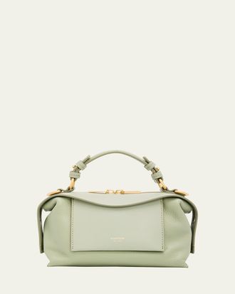 Oroton Mica Mini Leather Bowling Bag